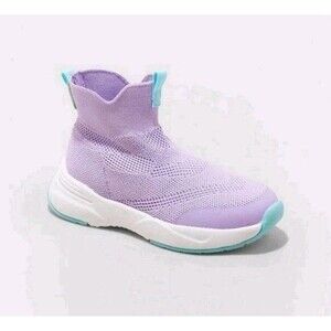 Cat & Jack Toddler Ari Sneakers Slip On Purple Size 8